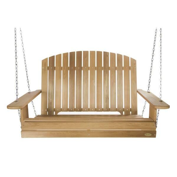 All Things Cedar Pergola Swing without Cushions PS50